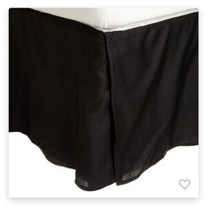 Room Essentials from Target black Cal King bed skirt